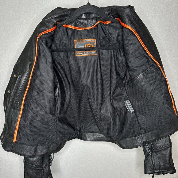 Vintage Motorcycle Leather Jacket - Picture 10 of 14